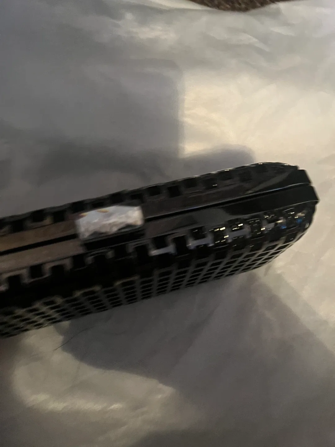 Black Clutch Purse with Chain thumbnail