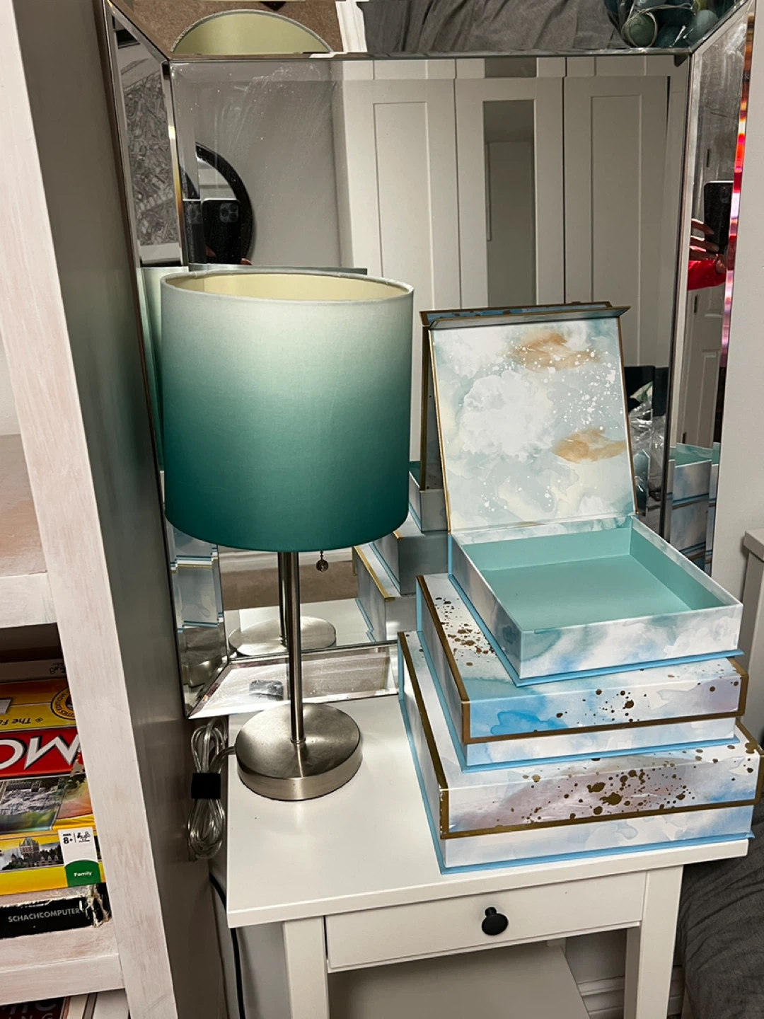 Decorative Stacking Boxes - Set of 3 - photo 2