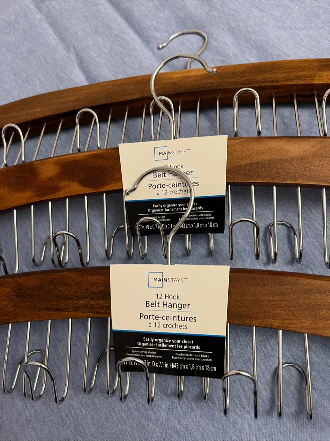 Mainstays 12-Hook Belt Hanger thumbnail
