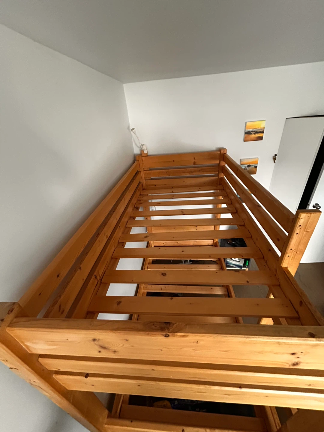 Wooden Bunk Bed Frame 2x Twins - photo 3