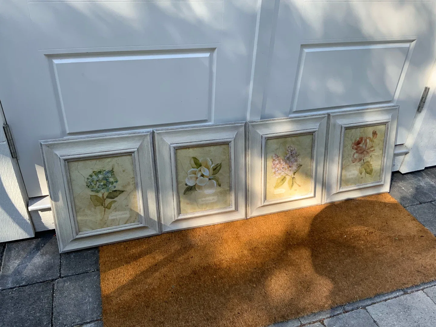 ⭐️4 floral and prints with frames designer antiqued⭐️ image indicator(2)