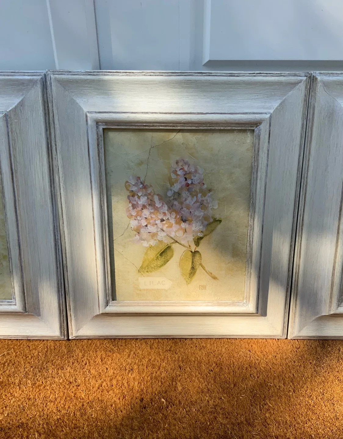 ⭐️4 floral and prints with frames designer antiqued⭐️ image indicator(7)