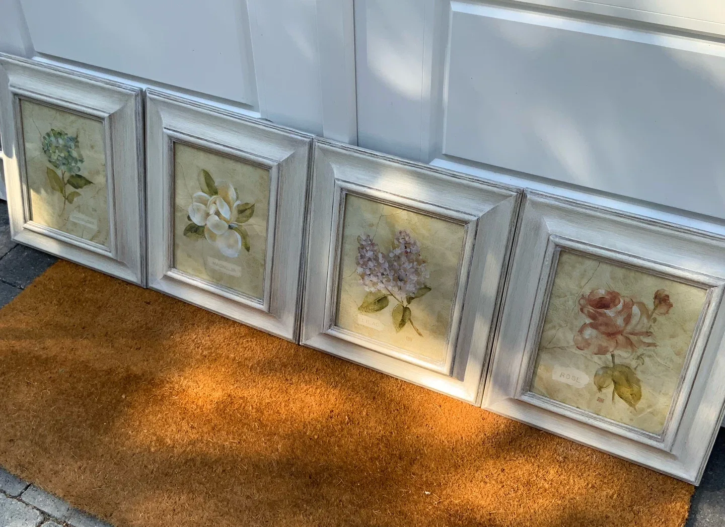 ⭐️4 floral and prints with frames designer antiqued⭐️ image indicator(8)