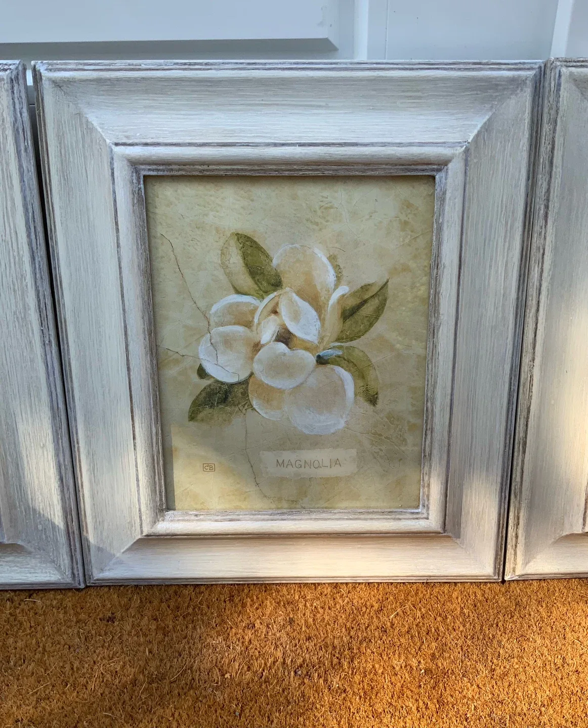 ⭐️4 floral and prints with frames designer antiqued⭐️ image indicator(5)