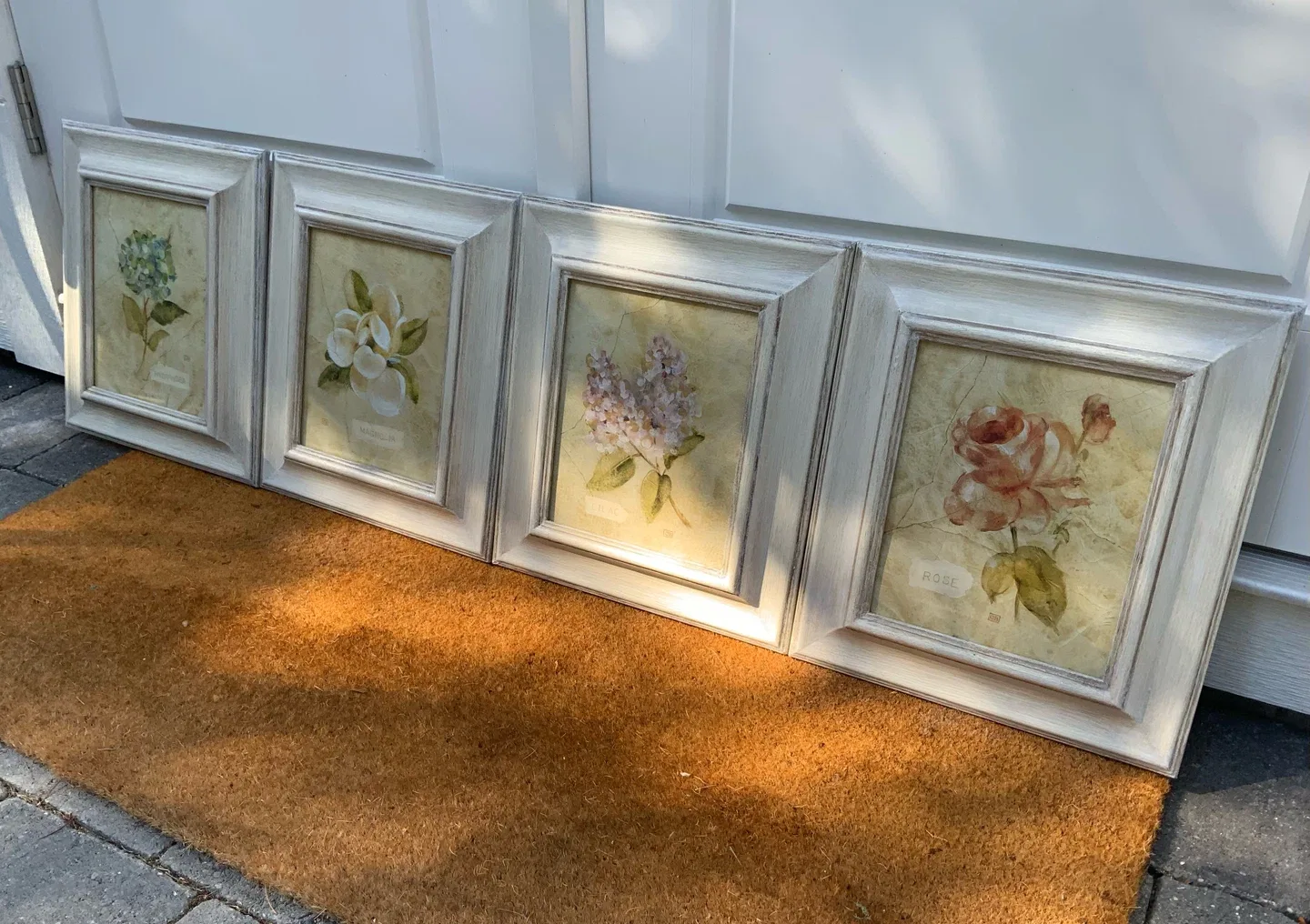 ⭐️4 floral and prints with frames designer antiqued⭐️ image indicator(3)