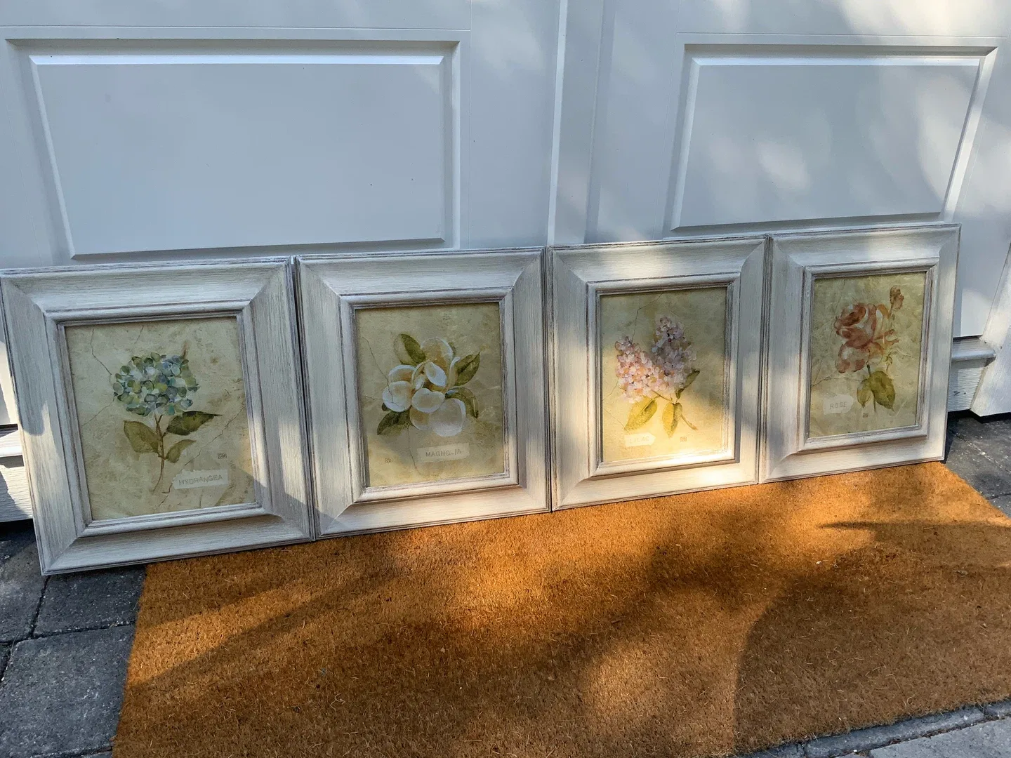 ⭐️4 floral and prints with frames designer antiqued⭐️ image indicator(9)