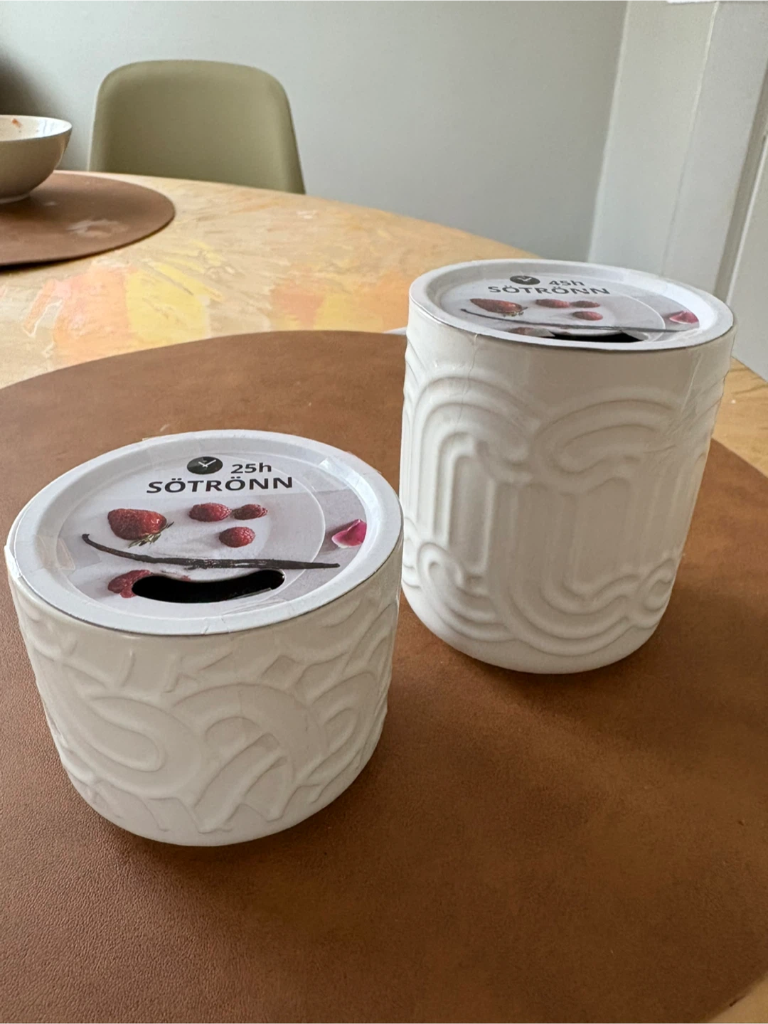 IKEA SÖTRÖNN Scented Candle, Set of 2