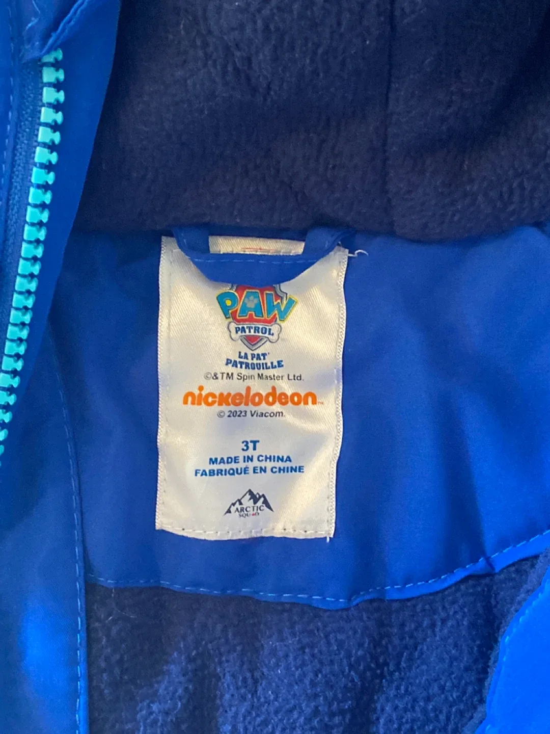 Paw Patrol 3T Winter Jacket - Like New! thumbnail
