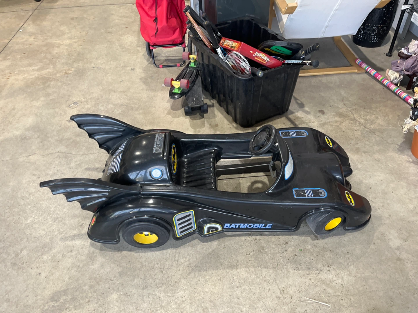 Batmobile Pedal Ride-On Car - photo 2