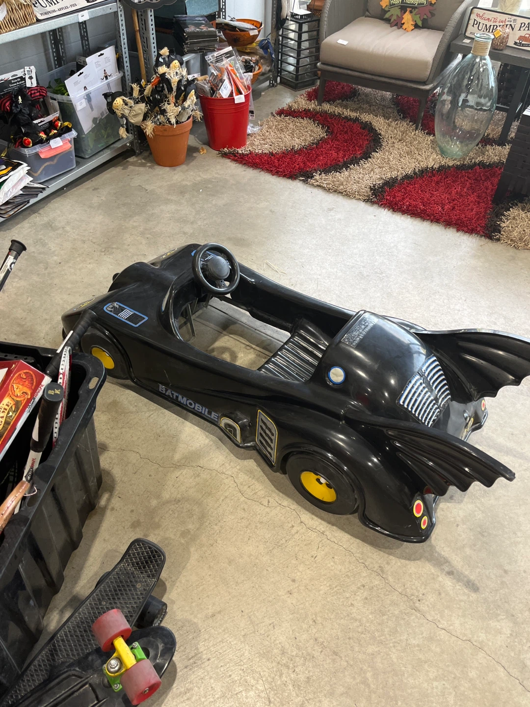 Batmobile Pedal Ride-On Car - photo 4