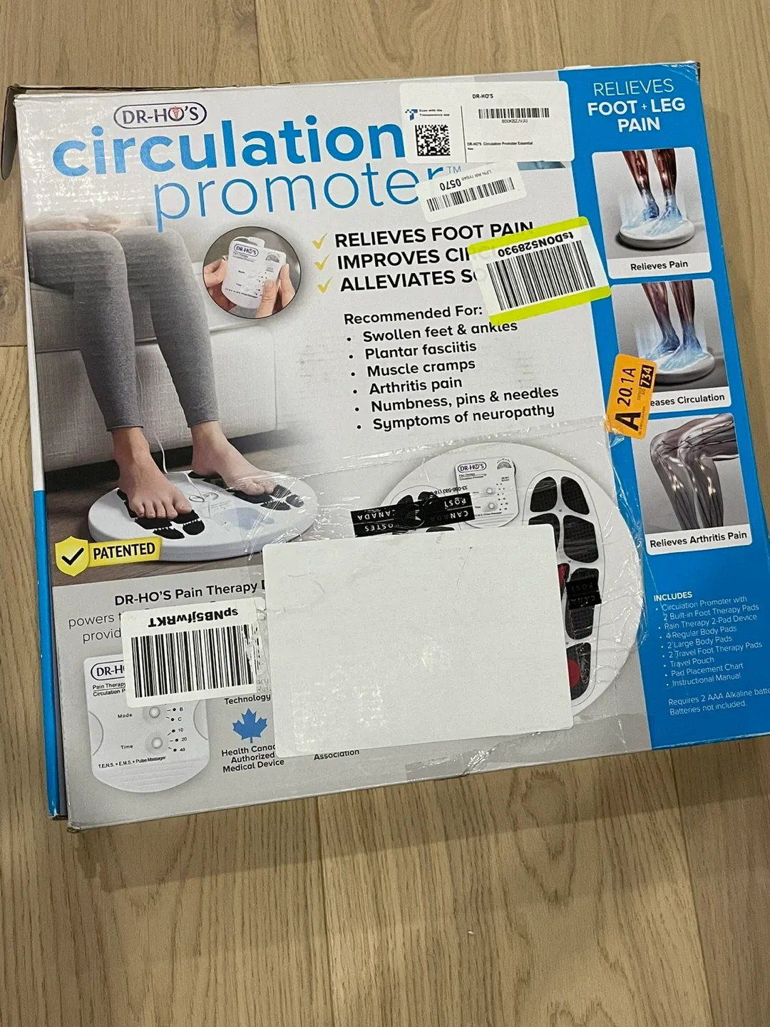 DR-HO'S Circulation Promoter - Foot & Leg Pain Relief thumbnail