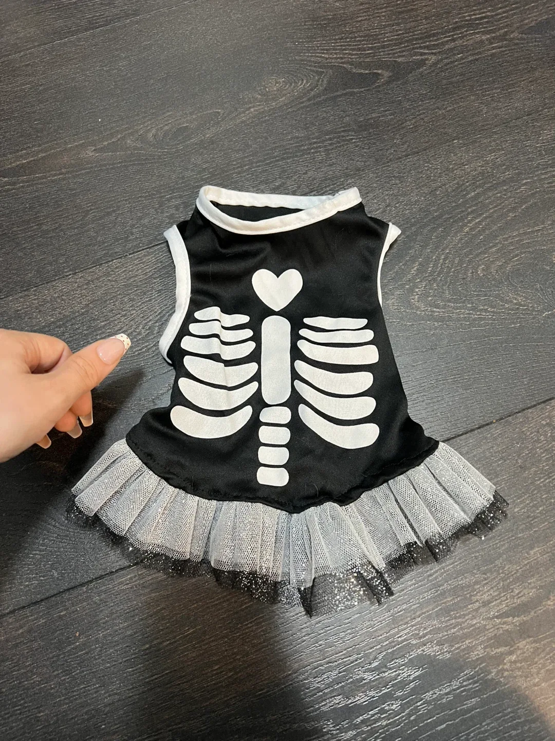 Pet Clothes: Hoodie & Skeleton Dress thumbnail
