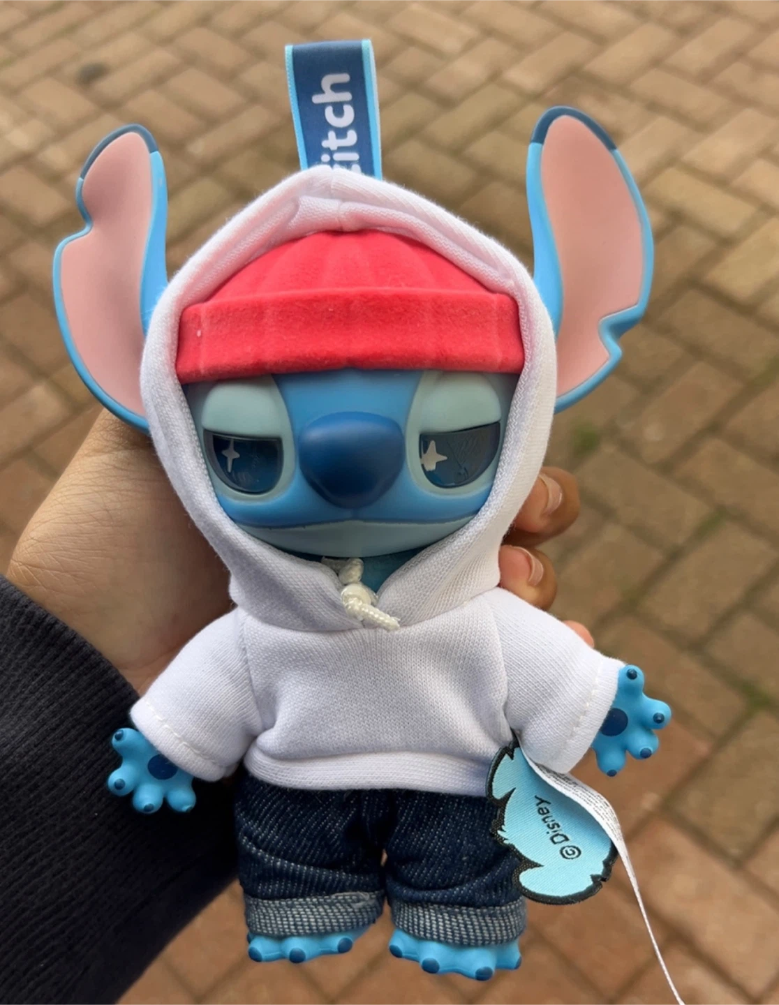 Gangster stitch keychain