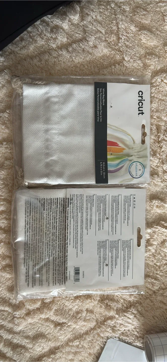 New Cricut Wine Bag Blank (5.75 in x 13 in) thumbnail