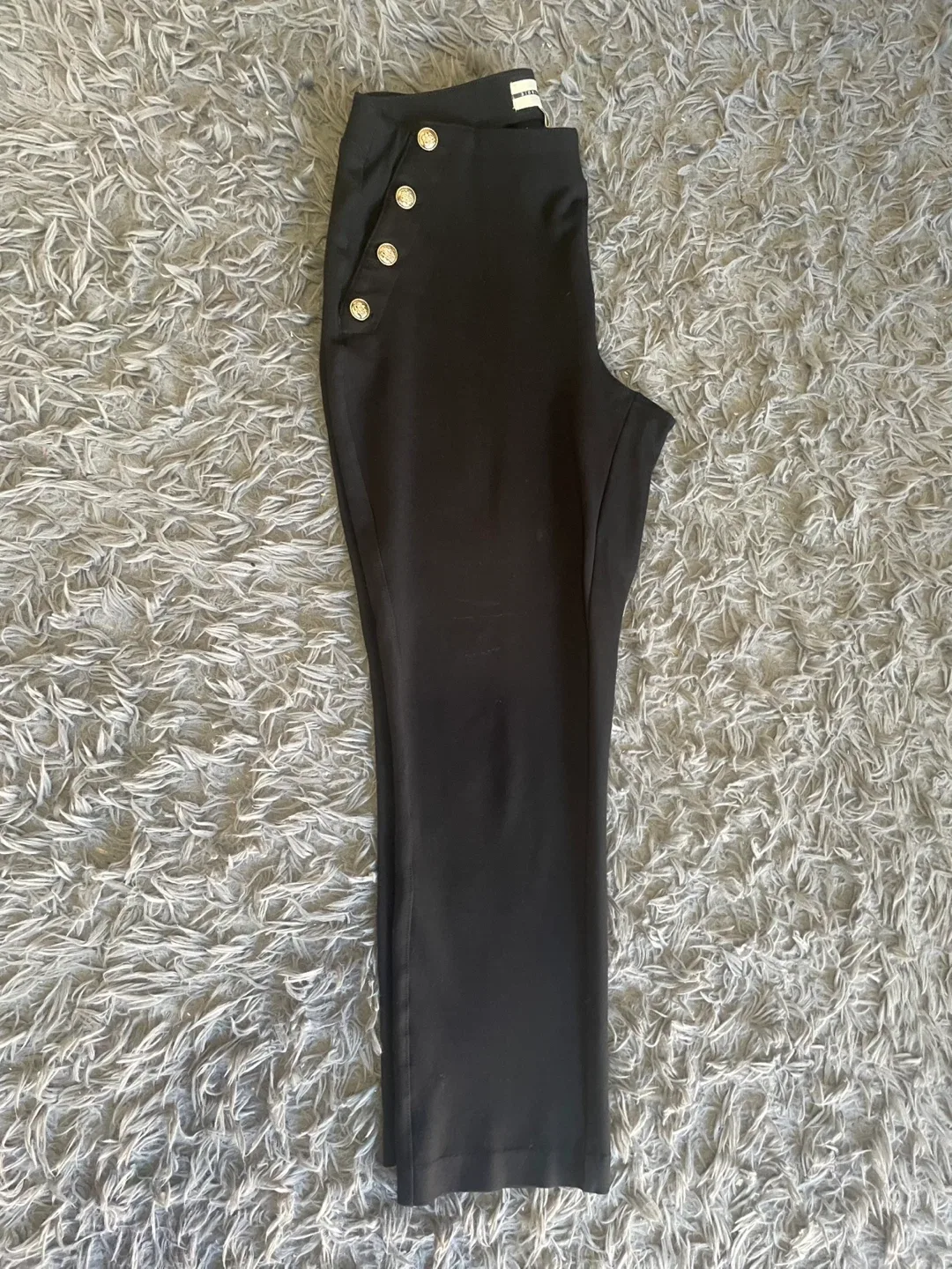 Alfred Dunner Black Pants Size 12 image indicator(6)