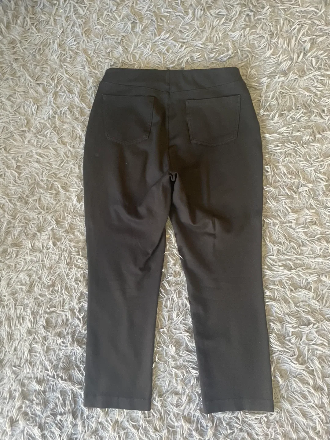 Alfred Dunner Black Pants Size 12 image indicator(8)