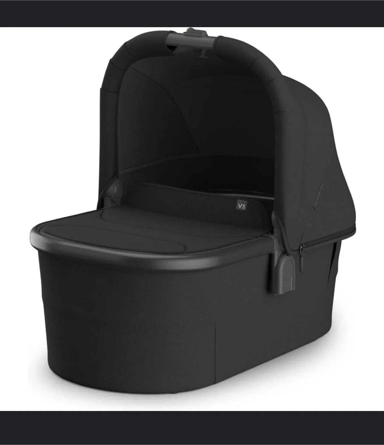 UPPAbaby V3 Bassinet - Black bought NEW 2024 version thumbnail