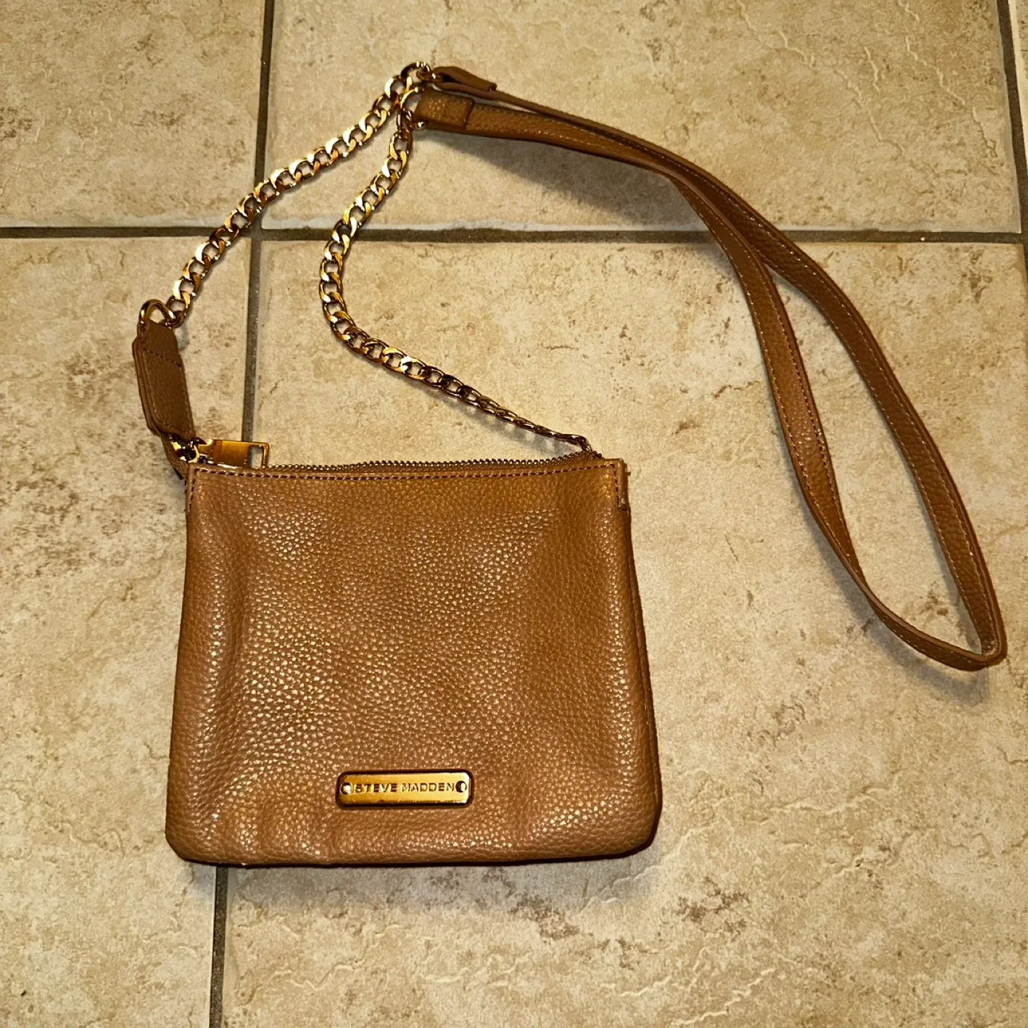 Steve Madden Crossbody Bag - Tan thumbnail