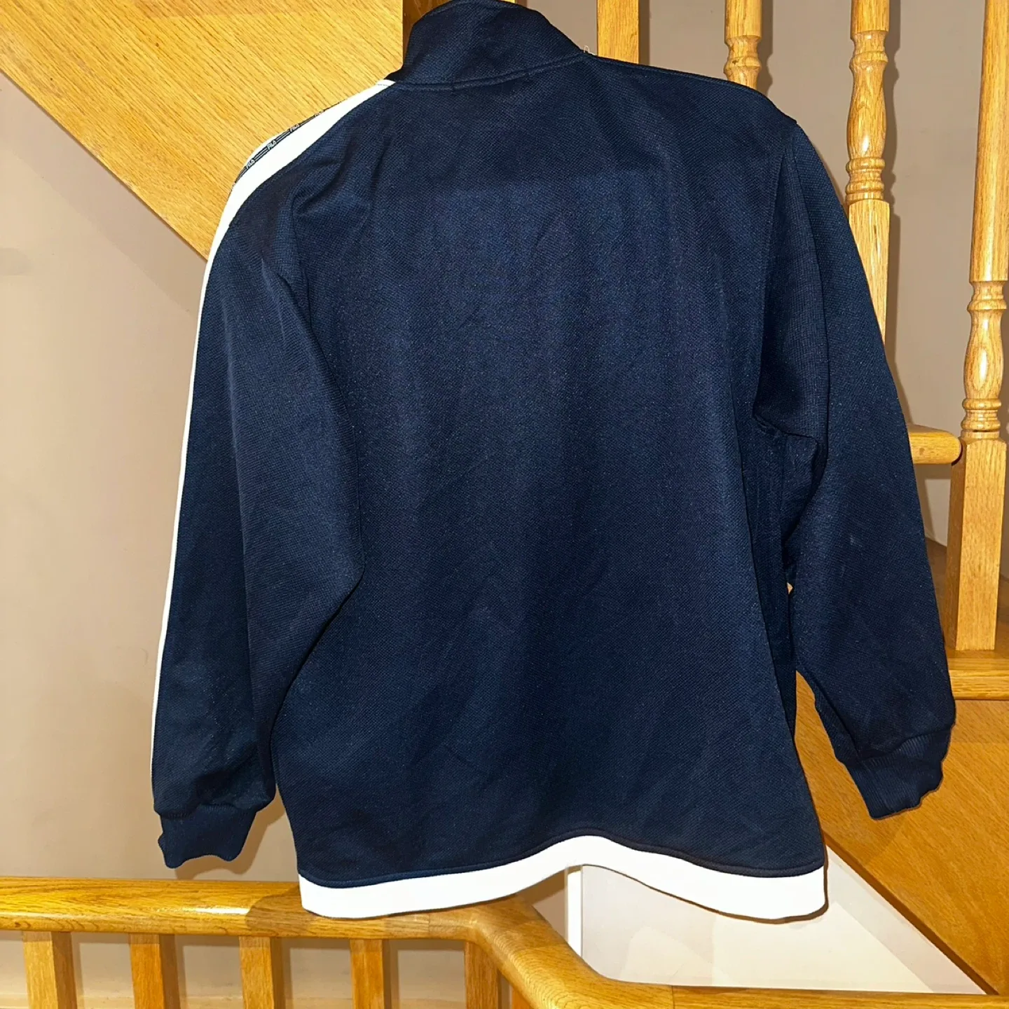 Vintage Fila Navy Blue Track Jacket image indicator(2)
