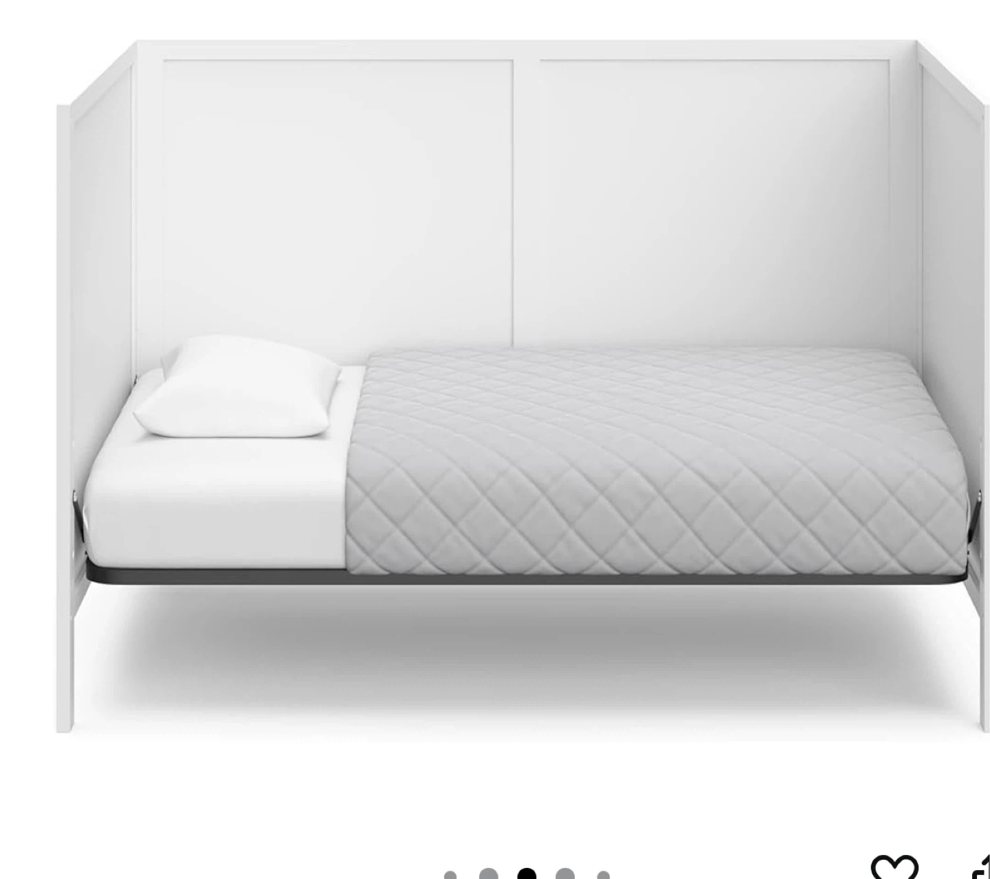 Convertible Crib - Crib, Toddler Bed, Daybed - photo 3
