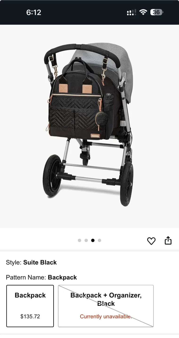 Skip Hop Suite Diaper Backpack - Burgundy image indicator(4)