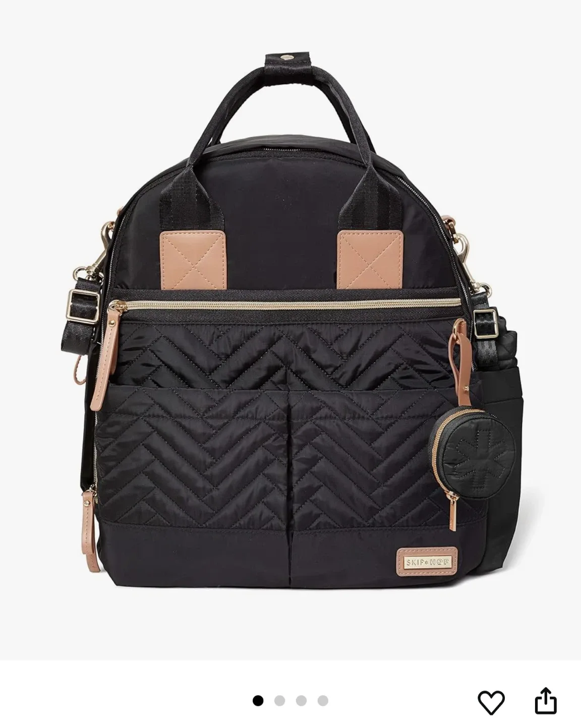 Skip Hop Suite Diaper Backpack - Burgundy image indicator(5)