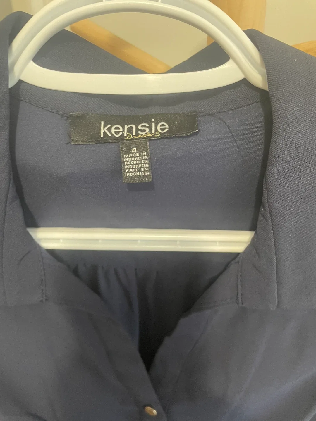 Kensie Navy Blue Dress - Size 4 image indicator(5)