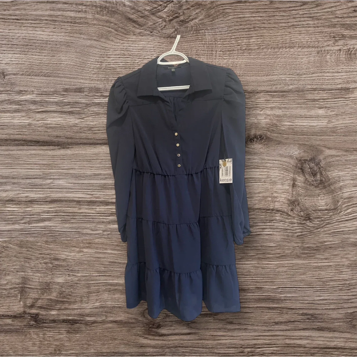 Kensie Navy Blue Dress - Size 4 image indicator(2)
