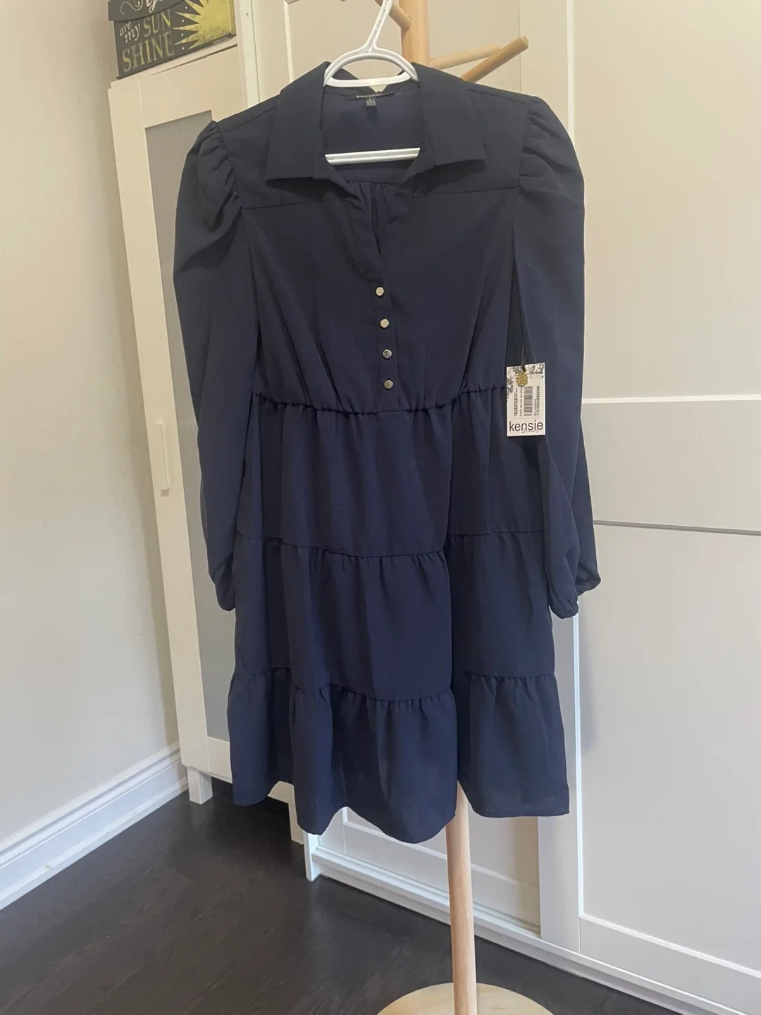 Kensie Navy Blue Dress - Size 4 image indicator(8)