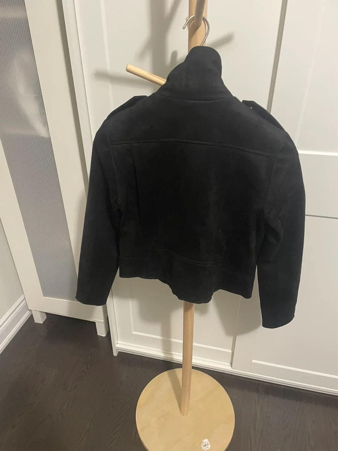 Steve Madden Black Moto Jacket - Size S image indicator(5)