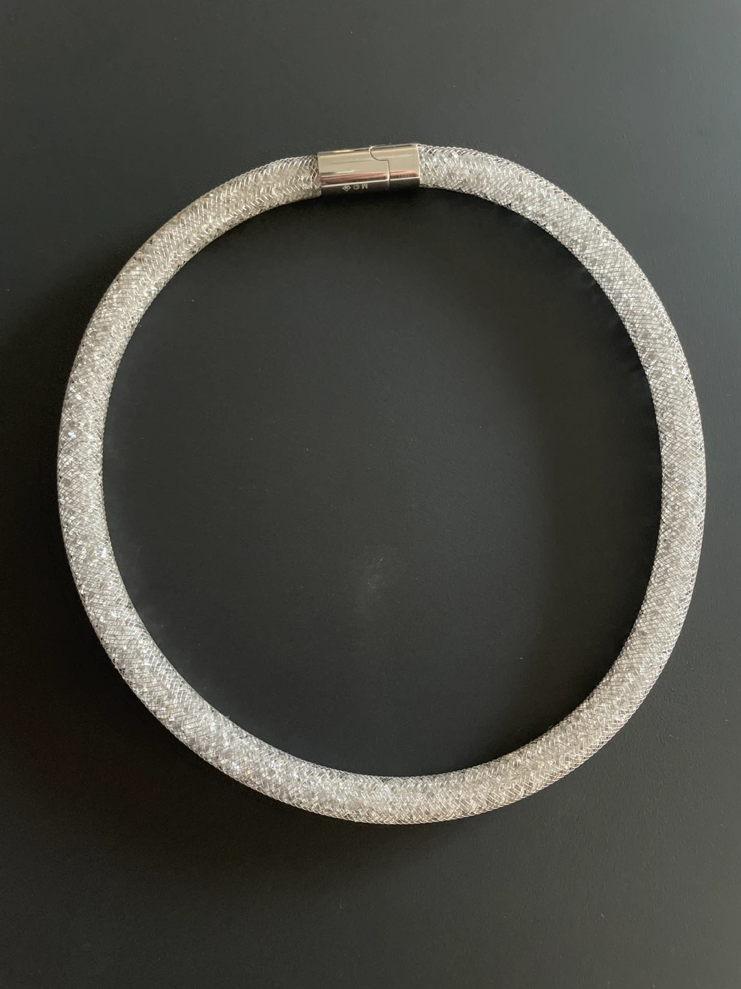 Swarovski Crystal Rock Tube Necklace
