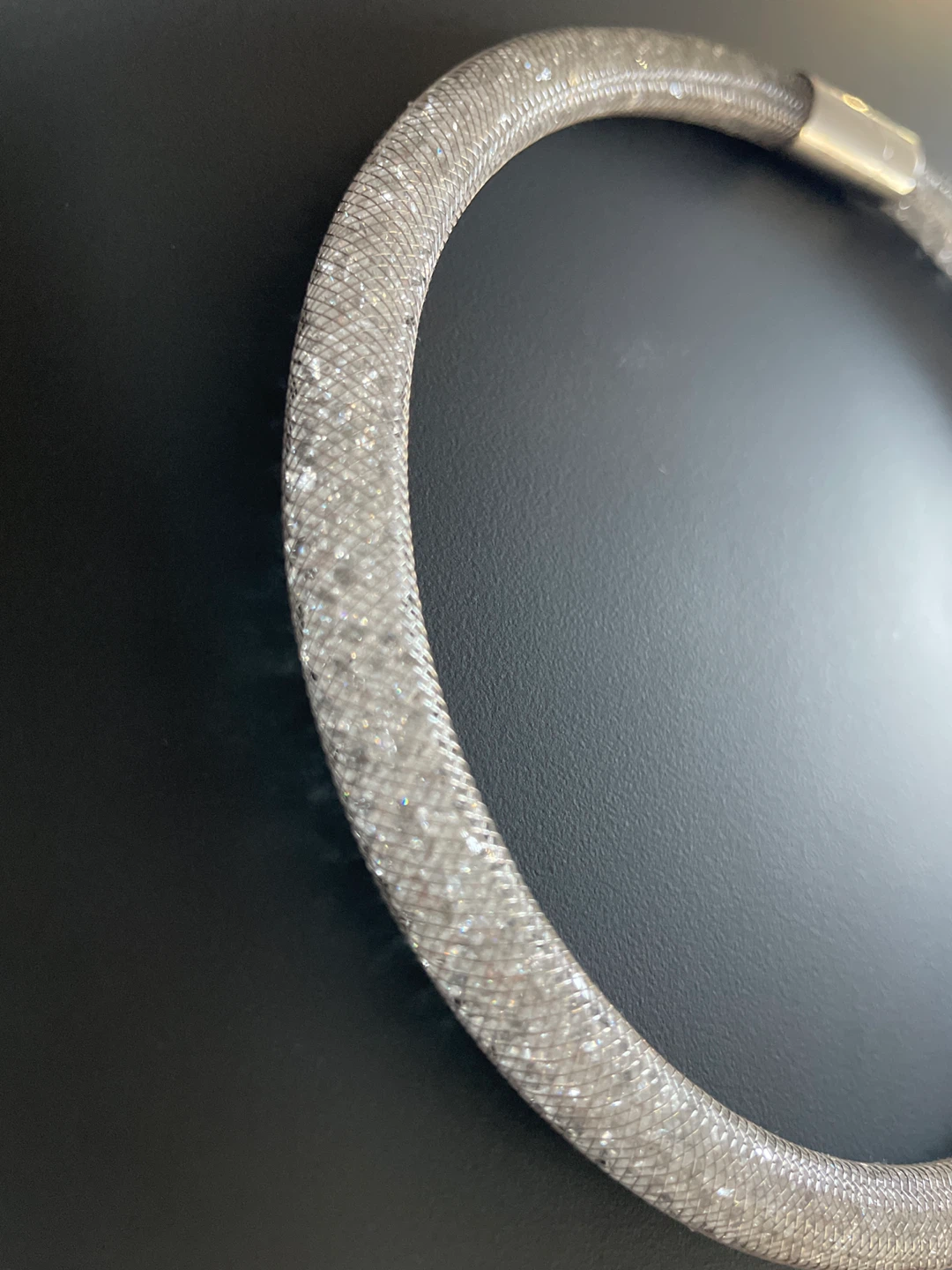Swarovski Crystal Rock Tube Necklace - photo 3