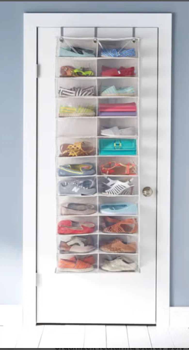 The container store Over the Door Shoe Organizer