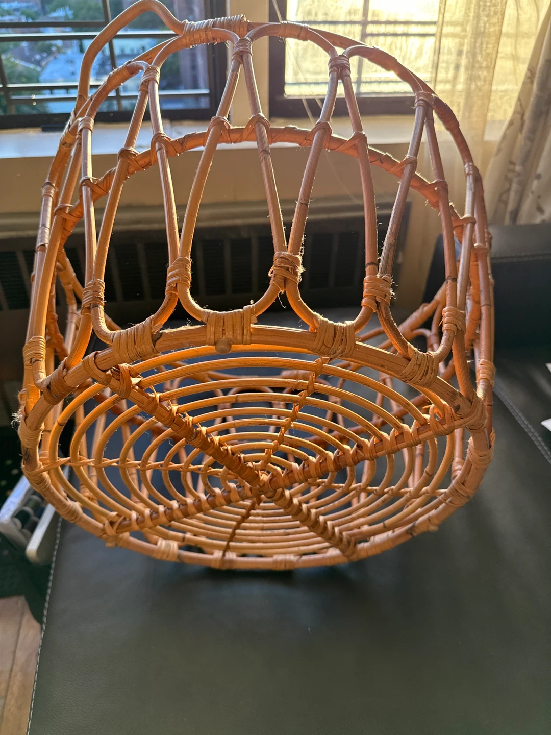 Rattan Basket with Handles - photo 3