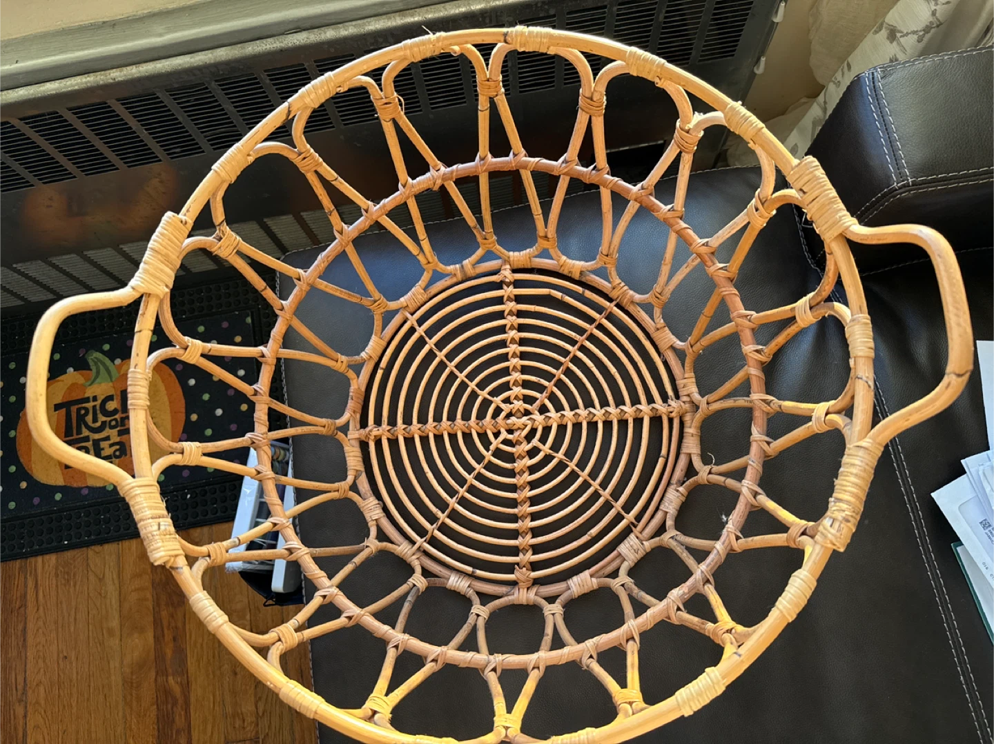Rattan Basket with Handles - photo 4
