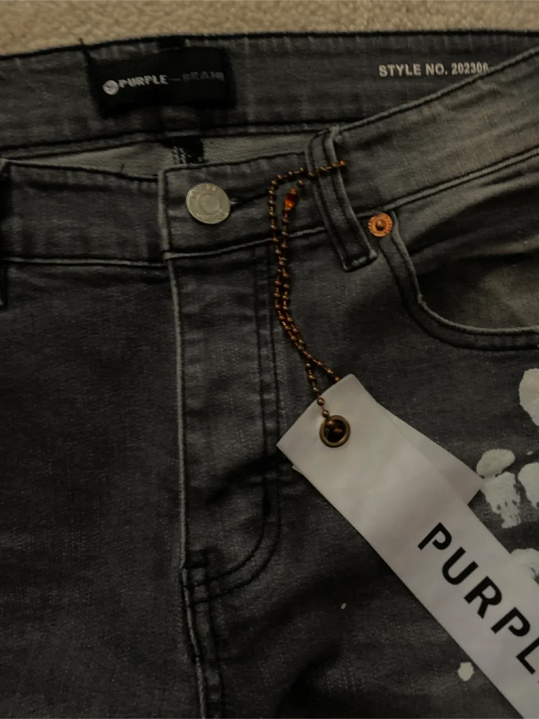 Purple Brand Slim Fit Jeans size 30 image indicator(4)