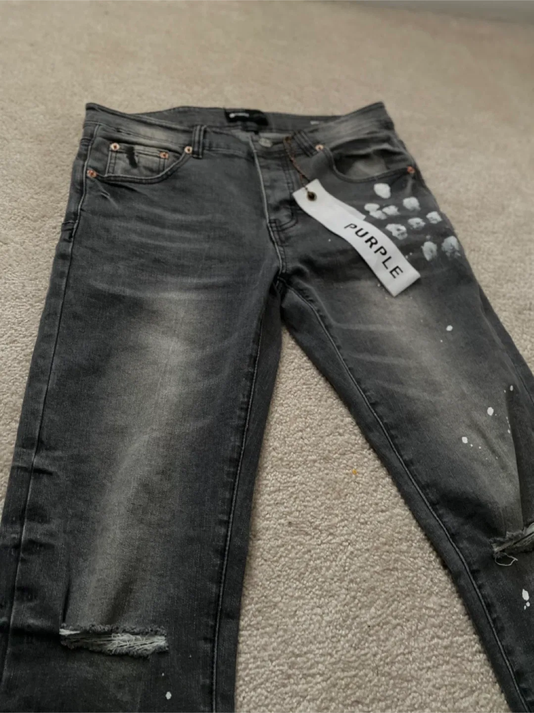 Purple Brand Slim Fit Jeans size 30 image indicator(2)