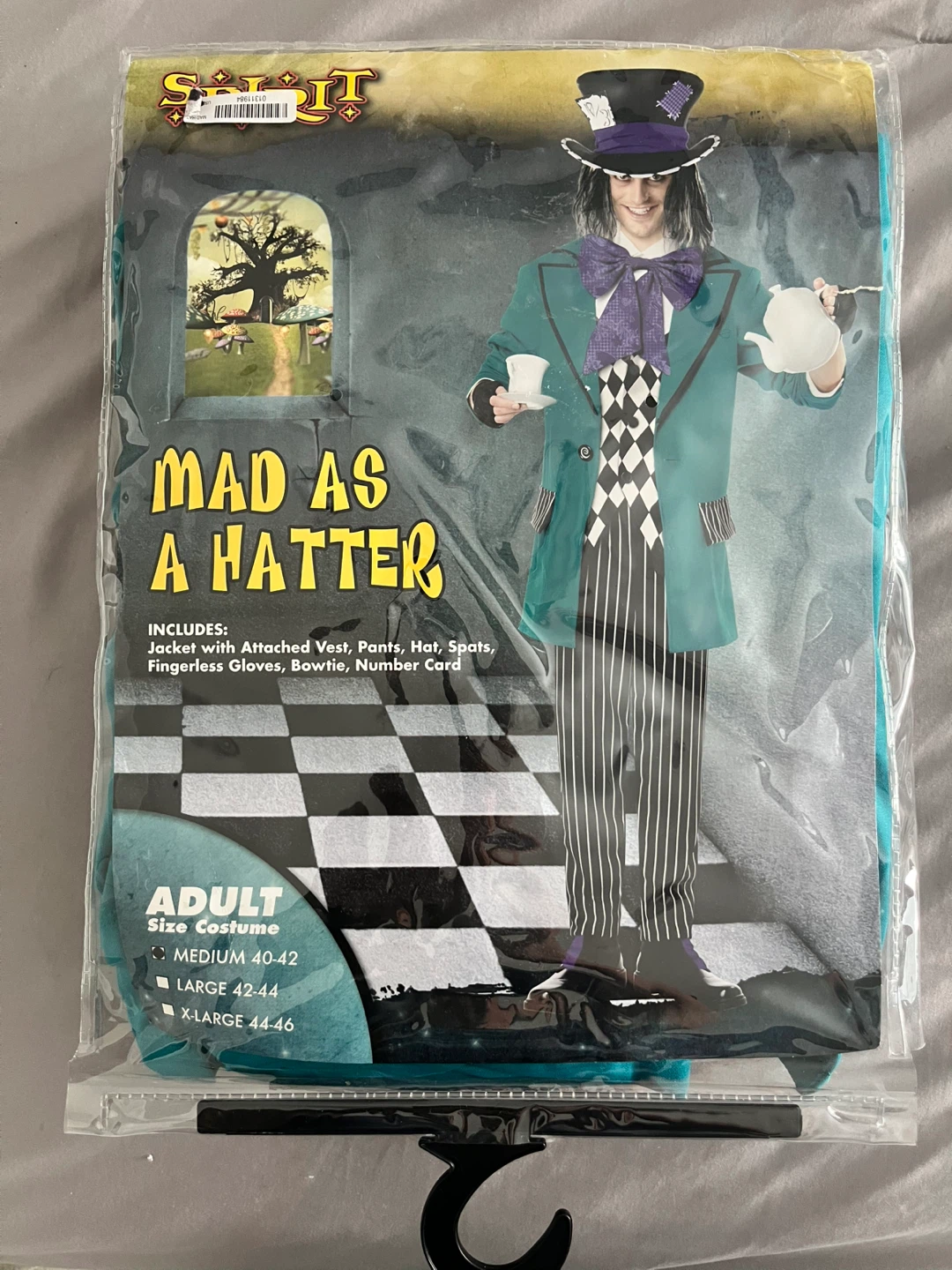 Mad As A Hatter Adult Costume - Medium - photo 2