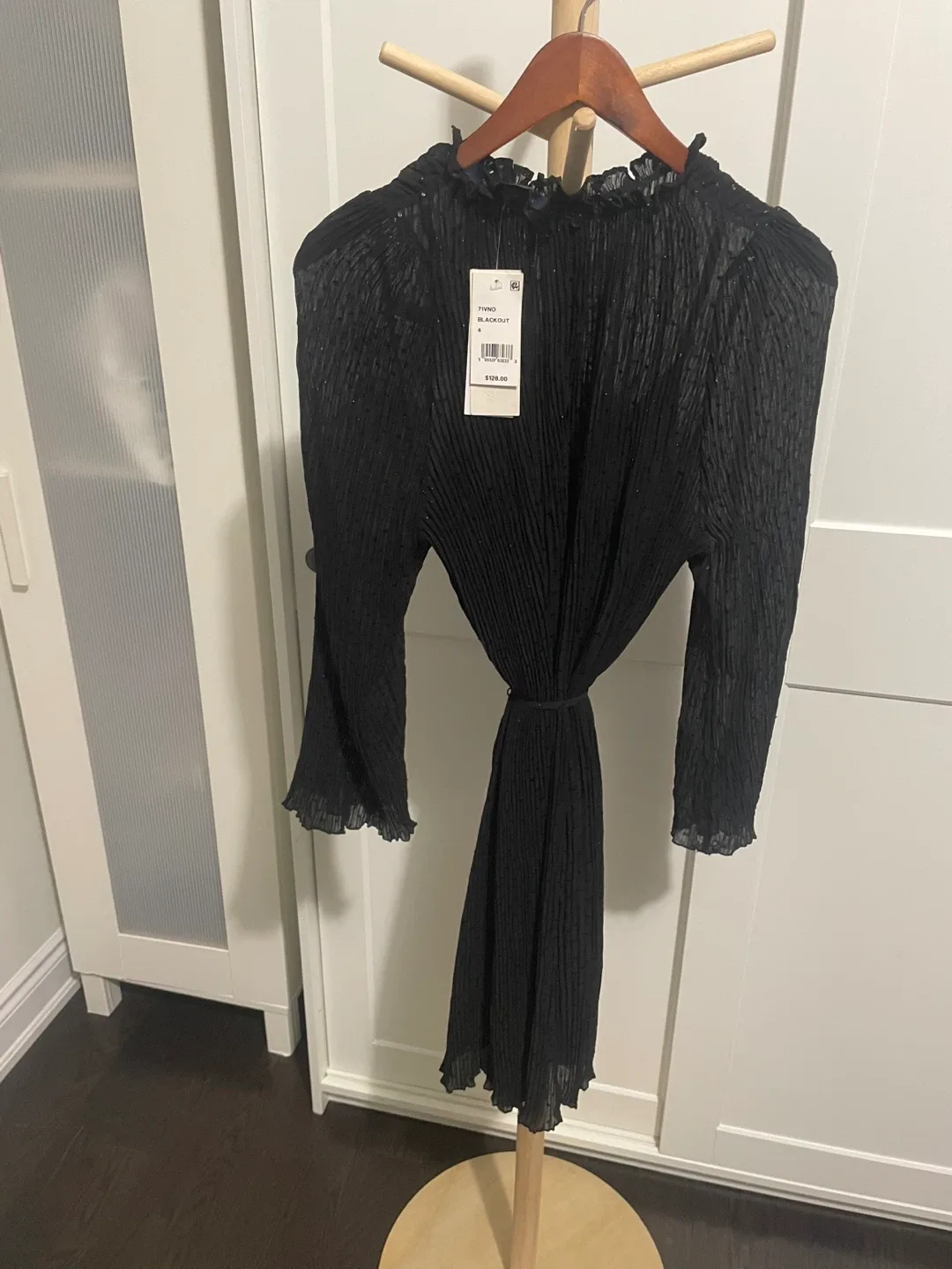 Brand NWT French Connection Black Dress image indicator(7)