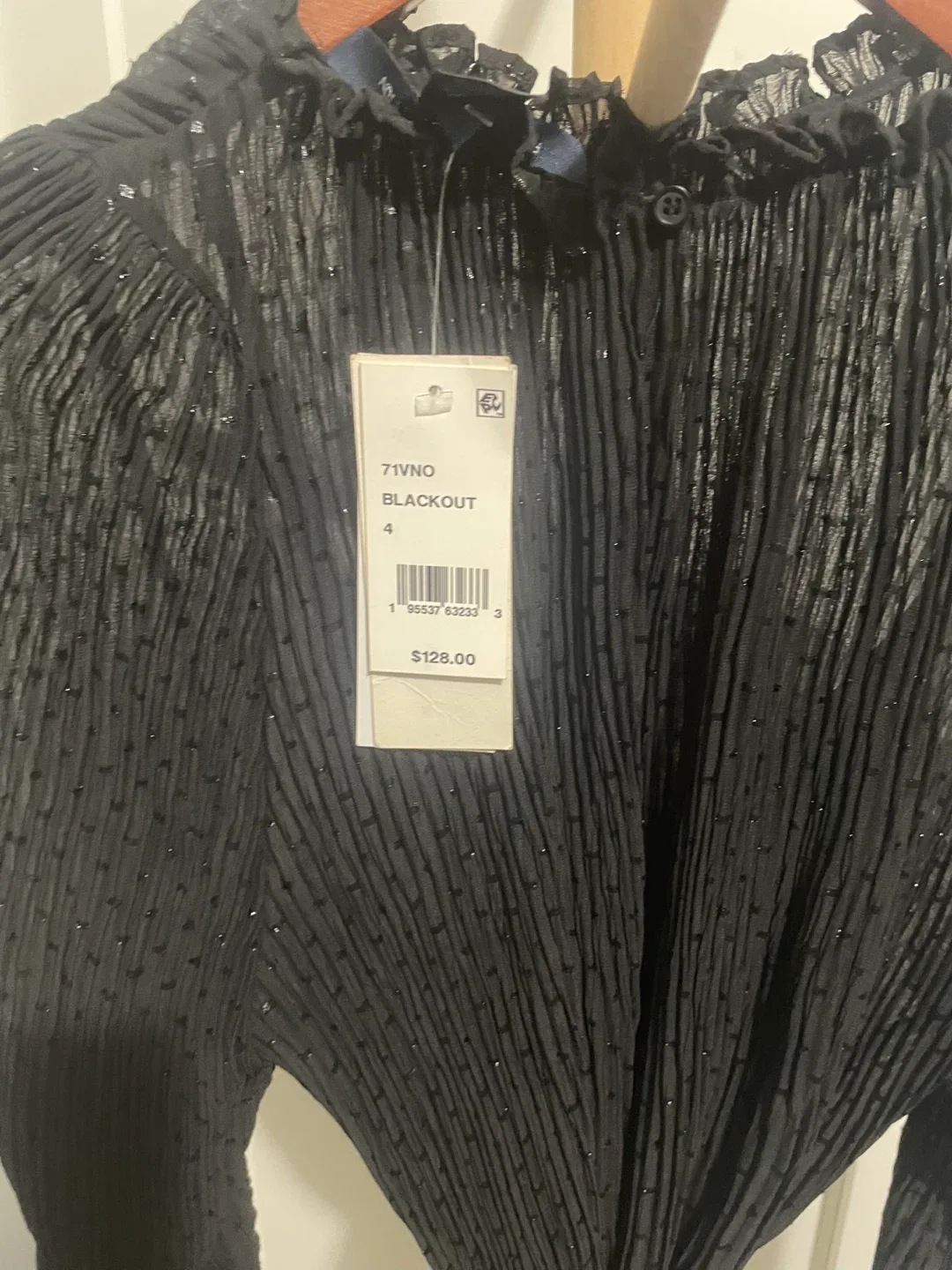 Brand NWT French Connection Black Dress image indicator(8)