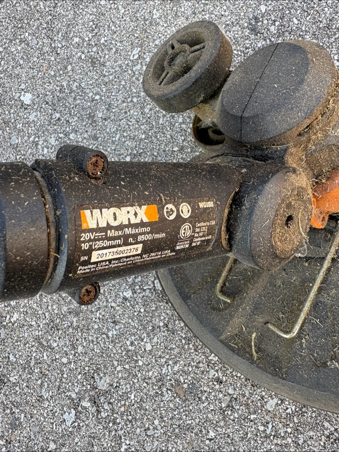 Worx trimmer thumbnail