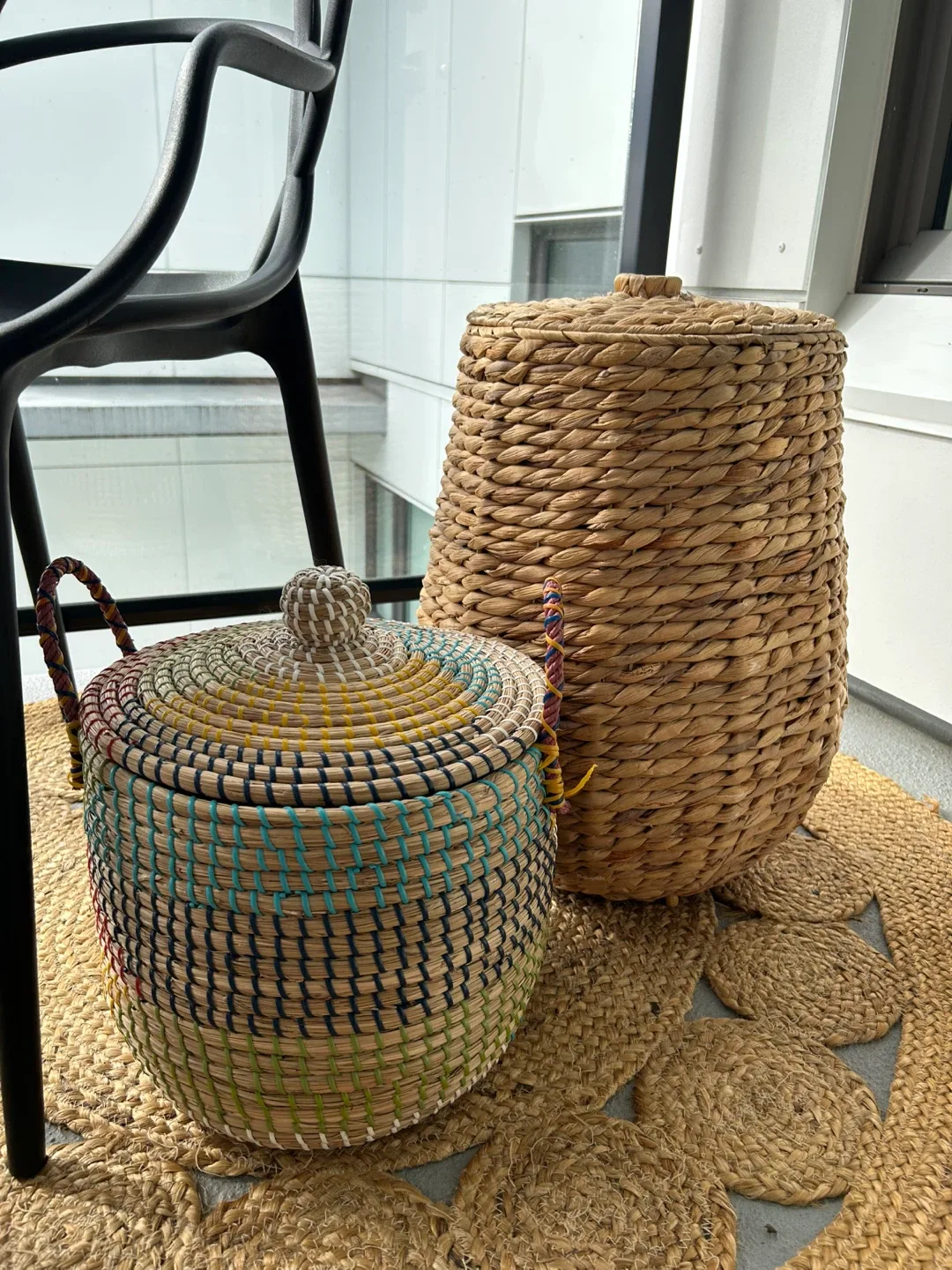 Woven Baskets - Set of 2 thumbnail
