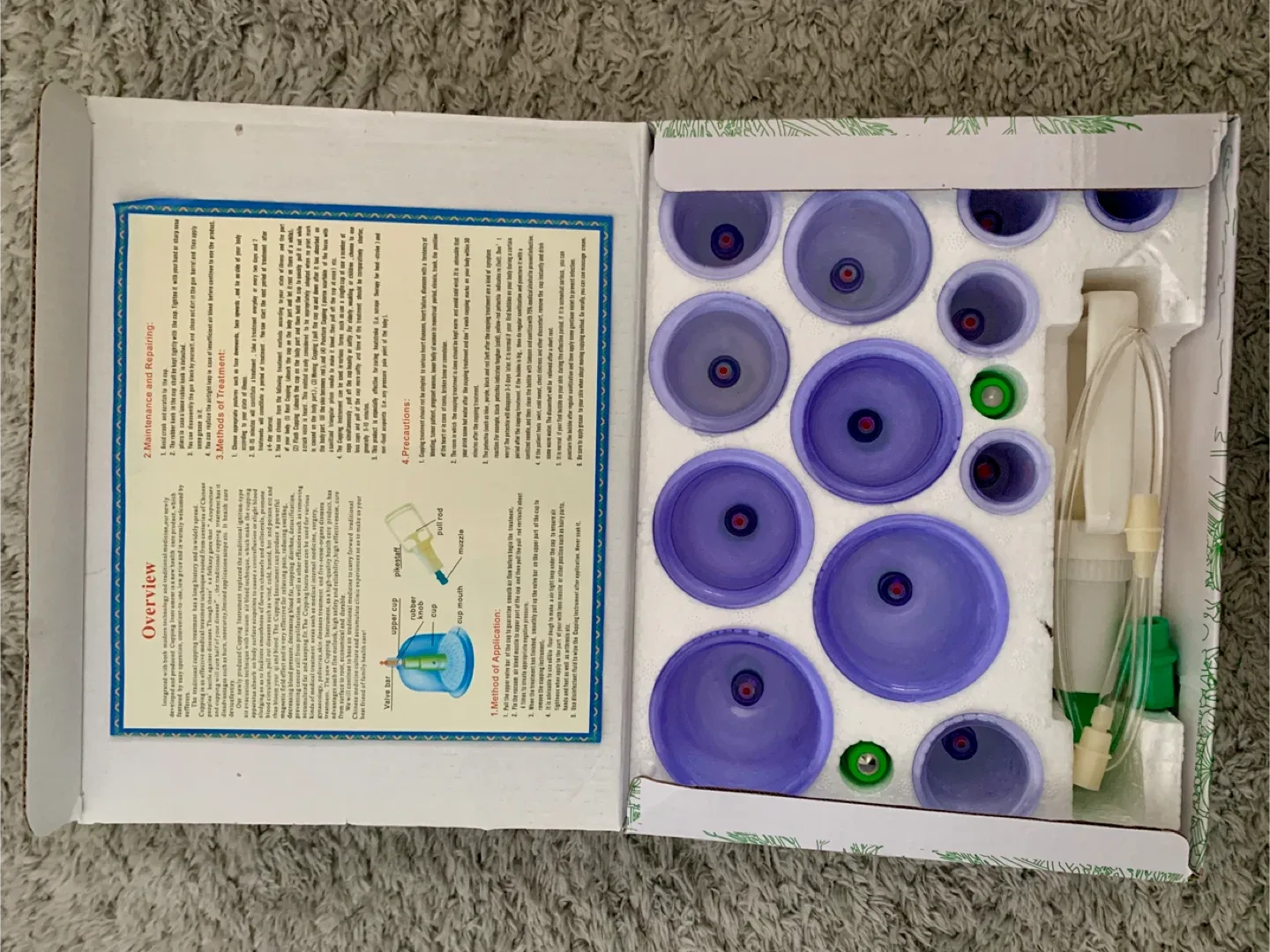 KYF Chinese Cupping Set - 17 pcs image indicator(3)