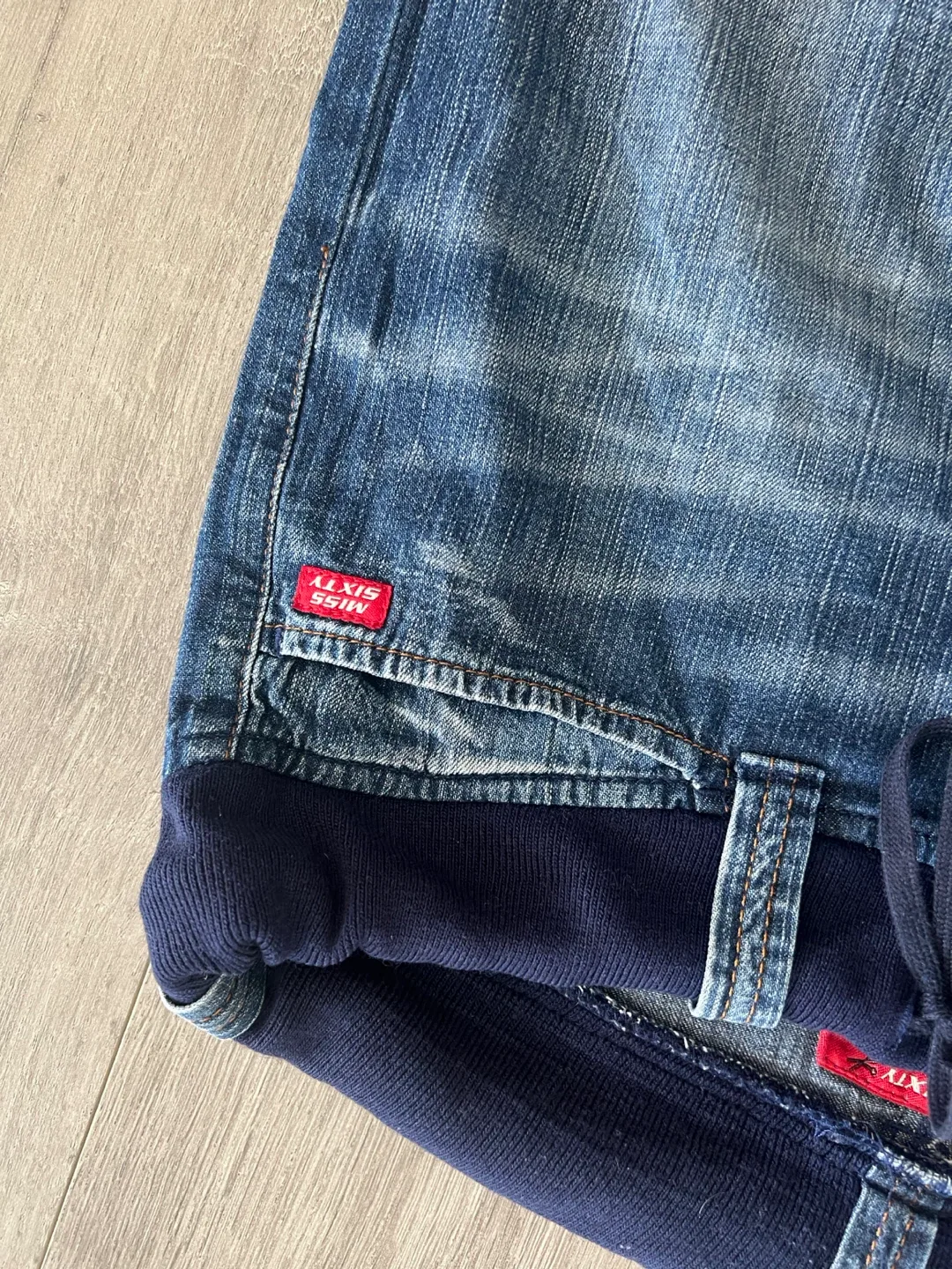 Miss Sixty Wide leg Denim Sweat Pants 26 image indicator(5)