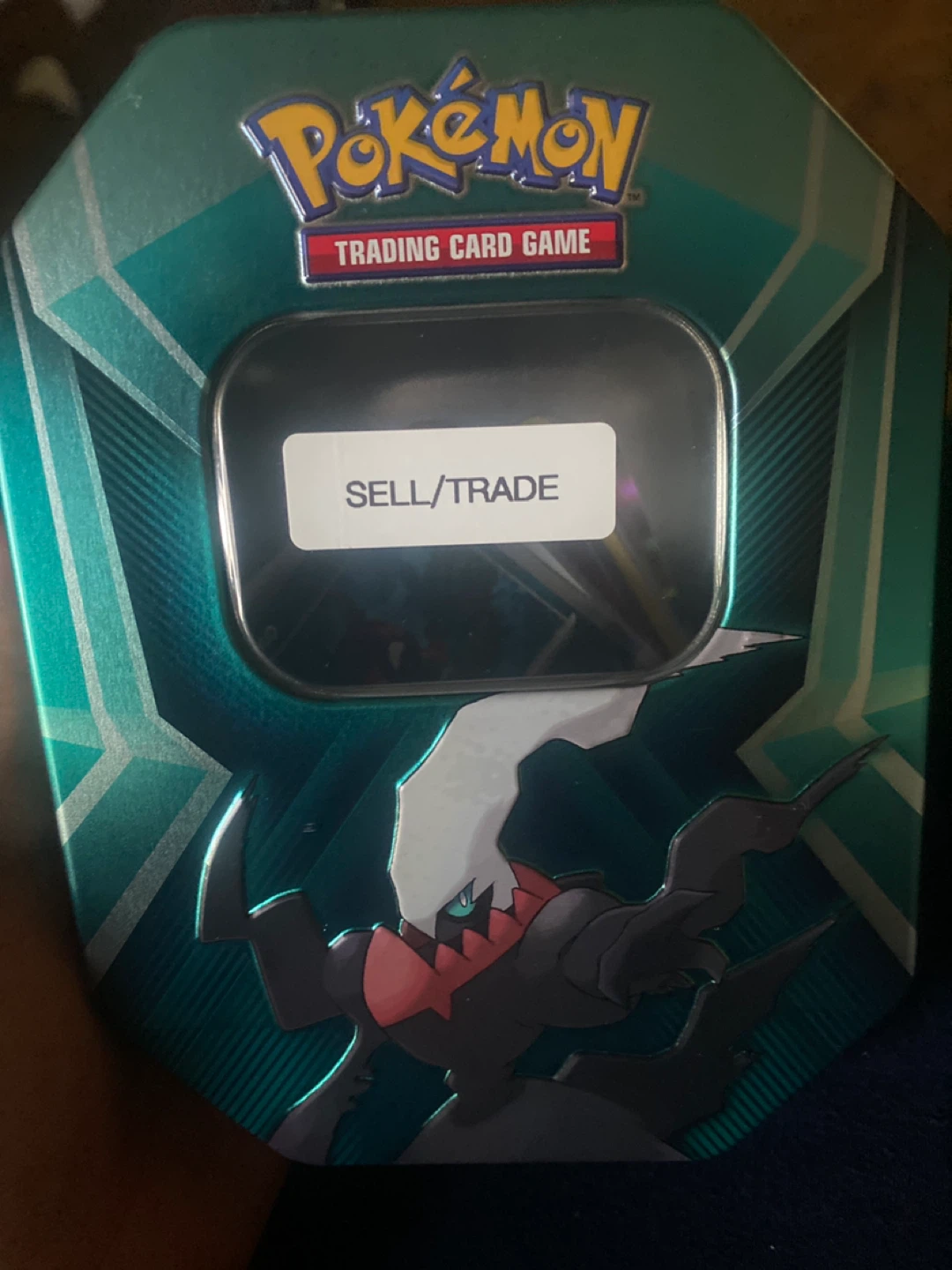 Pokemon Trading Card Game Tin with Cards