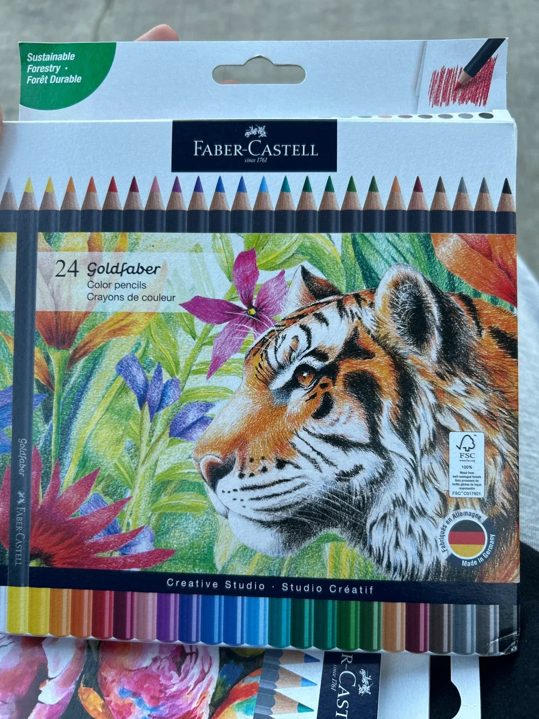 Faber-Castell 24 Goldfaber Colour Pencils image indicator(2)