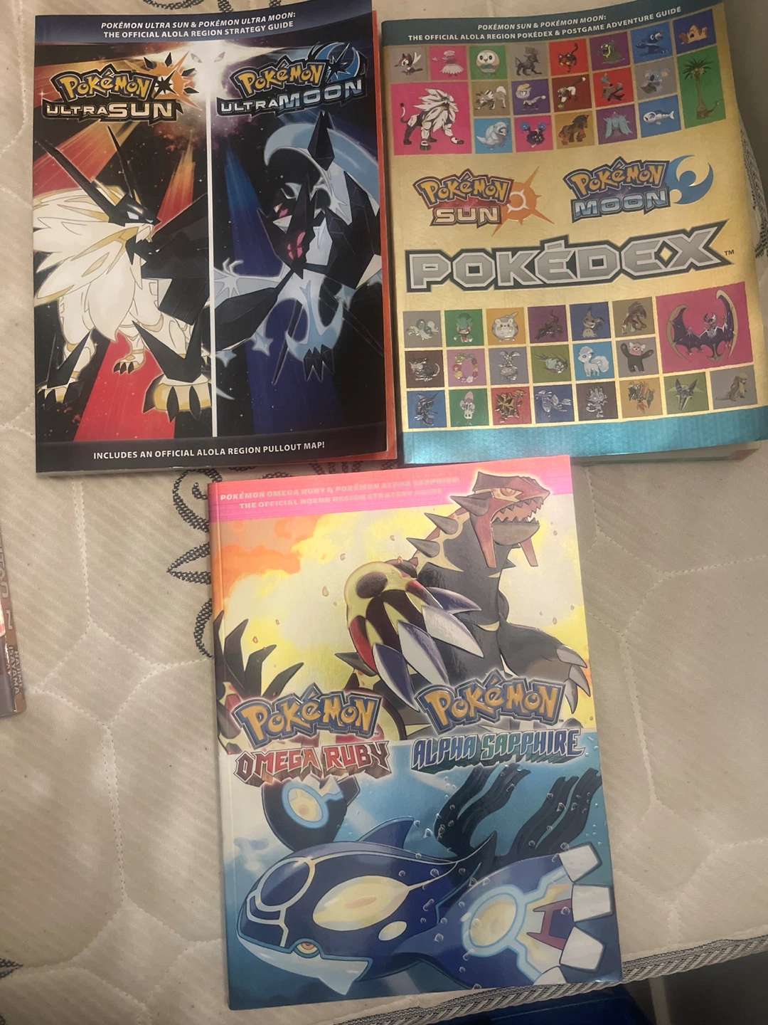 Pokémon Strategy Guides - Sun, Moon, Ultra, Omega