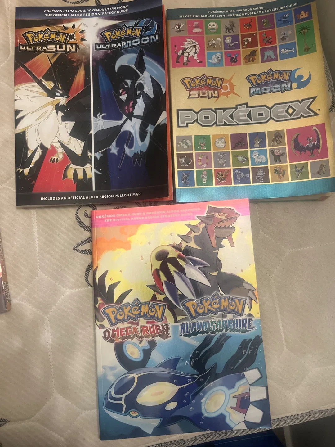Pokémon Strategy Guides - Sun, Moon, Ultra, Omega thumbnail