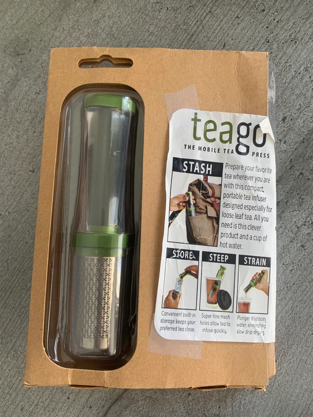 Brand New Tovolo Teago Mobile Tea Press - New in Box! image indicator(2)