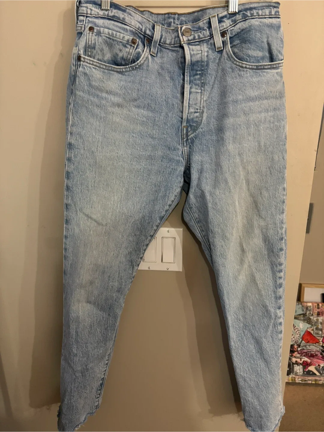 Levi's 501 Skinny Jeans, Size 30 thumbnail